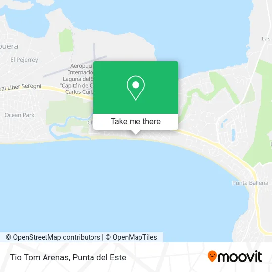 Tio Tom Arenas map