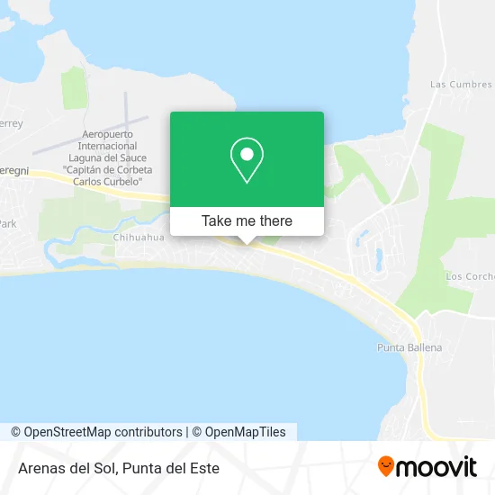Arenas del Sol map