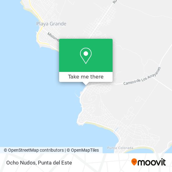 Mapa de Ocho Nudos