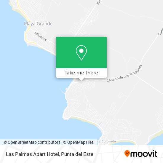 Las Palmas Apart Hotel map