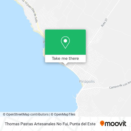 Thomas Pastas Artesanales No Fui map