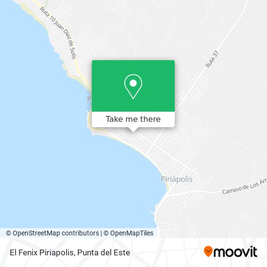 El Fenix Piriapolis map