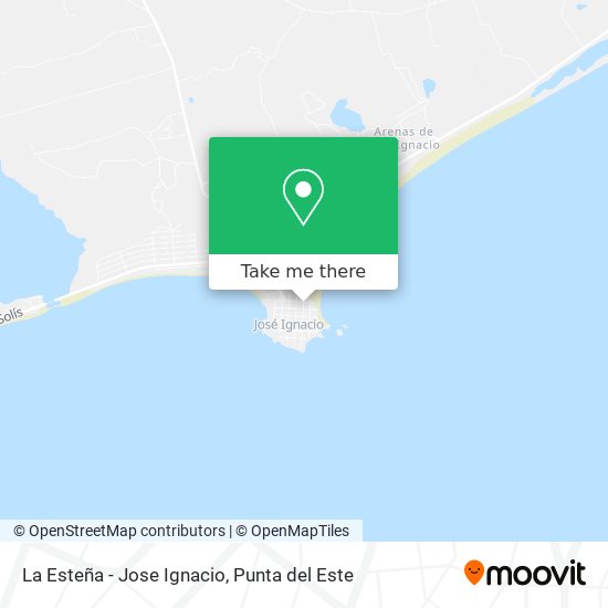 La Esteña - Jose Ignacio map