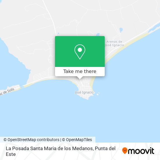 La Posada Santa Maria de los Medanos map