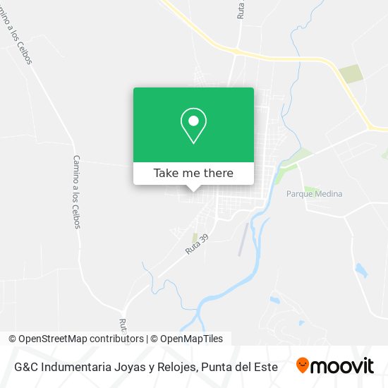G&C Indumentaria Joyas y Relojes map