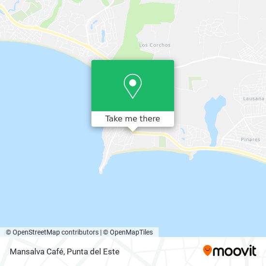 Mansalva Café map