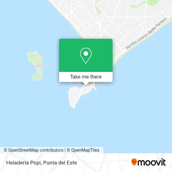 Heladeria Popi map