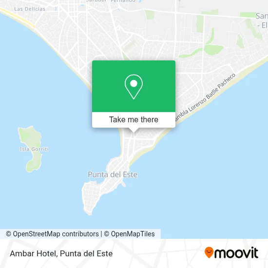 Ambar Hotel map