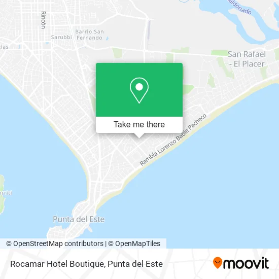 Rocamar Hotel Boutique map
