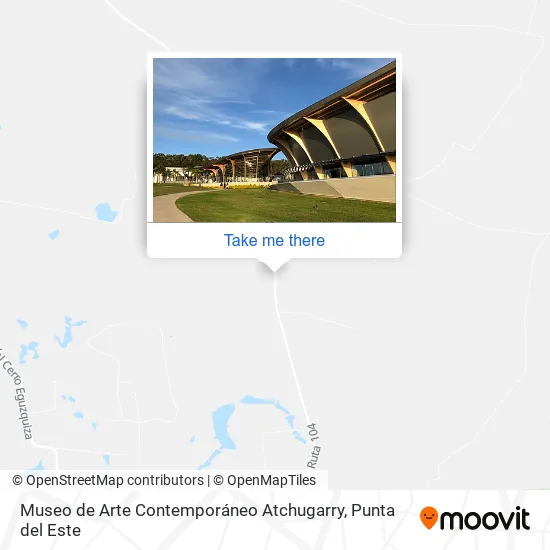 Mapa de Museo de Arte Contemporáneo Atchugarry