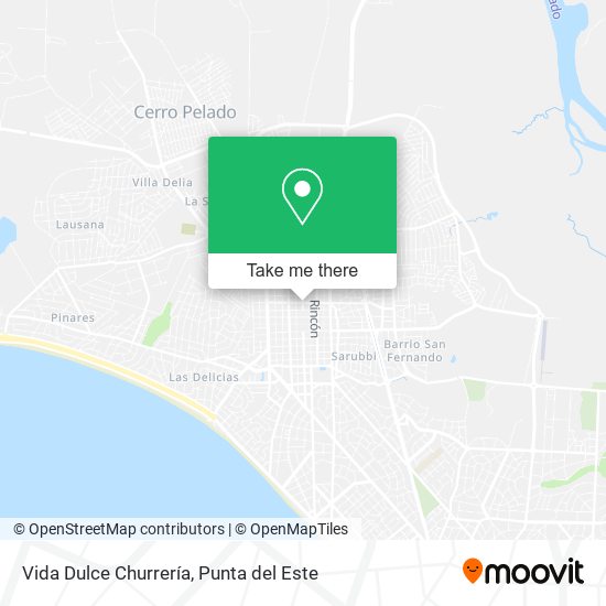 Vida Dulce Churrería map