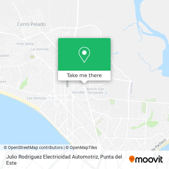 Julio Rodriguez  Electricidad Automotriz map