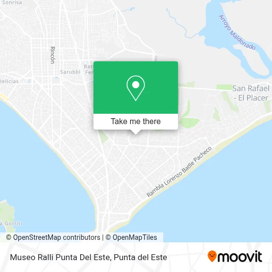 Museo Ralli Punta Del Este map