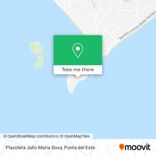 Plazoleta Julio María Sosa map