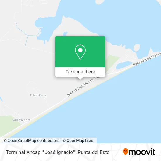Terminal Ancap ""José Ignacio"" map