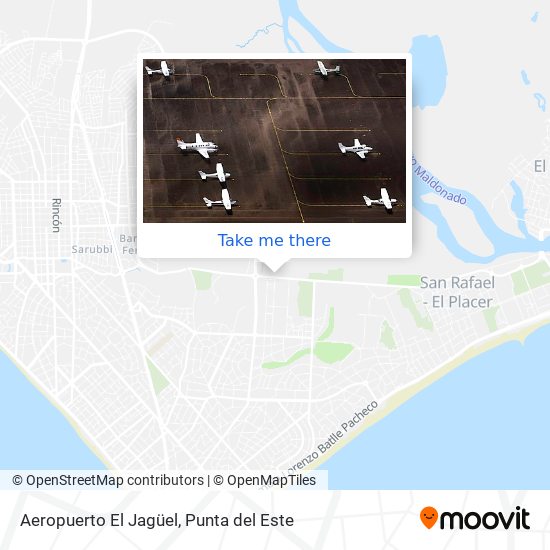 Aeropuerto El Jagüel map