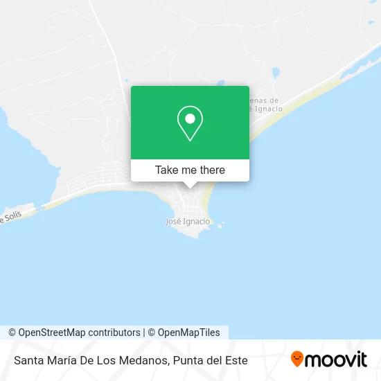 Santa María De Los Medanos map