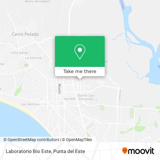 Laboratorio Bio Este map