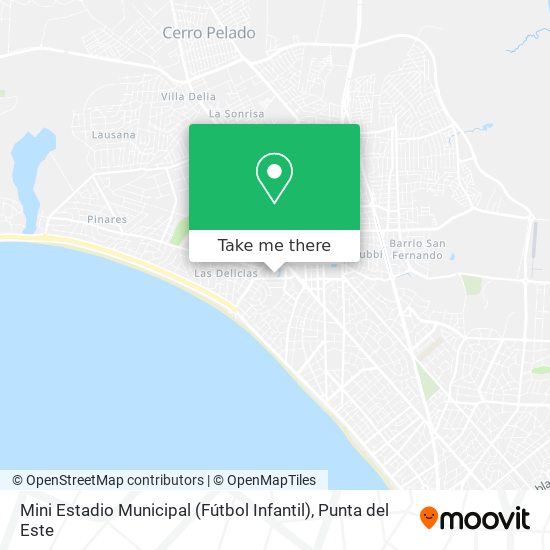 Mini Estadio Municipal (Fútbol Infantil) map