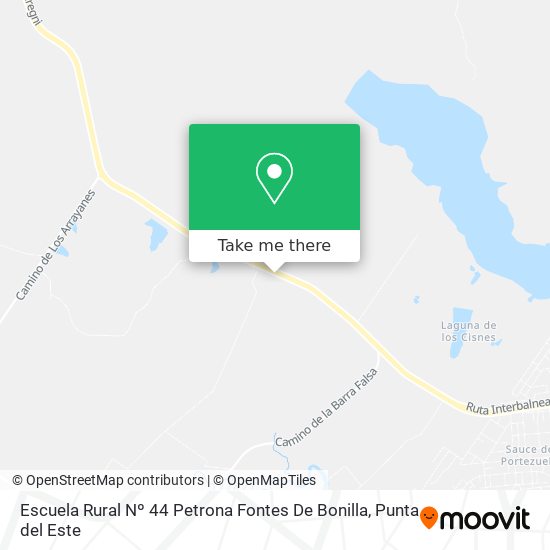Escuela Rural Nº 44 Petrona Fontes De Bonilla map