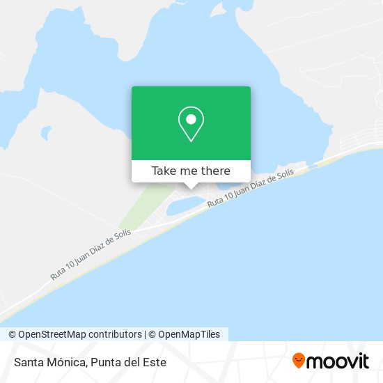 Mapa de Santa Mónica