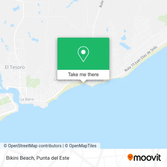 Bikini Beach map