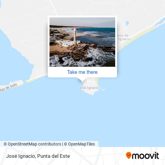 José Ignacio map