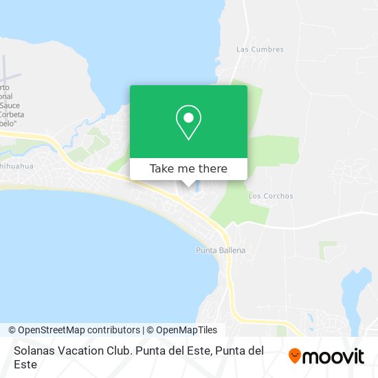 How to get to Solanas Vacation Club. Punta del Este in Punta Del Este by  Bus?