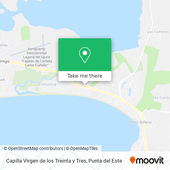 Capilla Virgen de los Treinta y Tres map