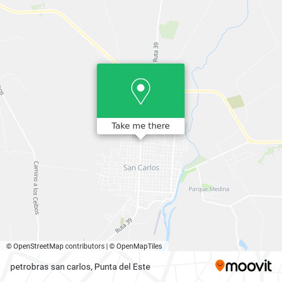 petrobras san carlos map