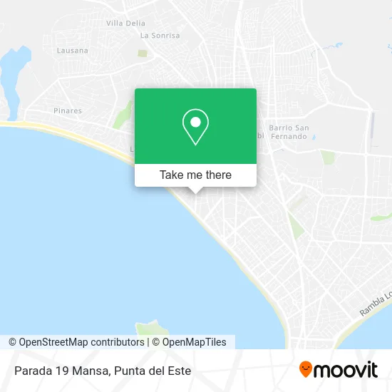 Parada 19 Mansa map