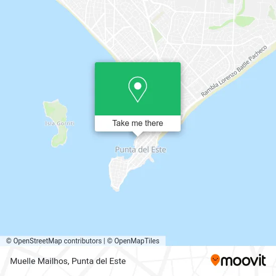 Muelle Mailhos map