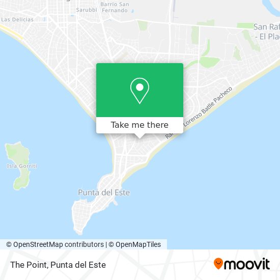 Mapa de The Point