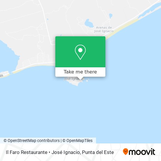 Il Faro Restaurante • José Ignacio map