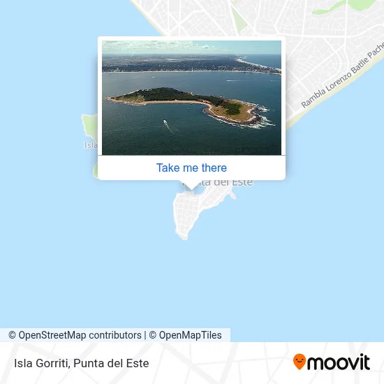 Isla Gorriti map