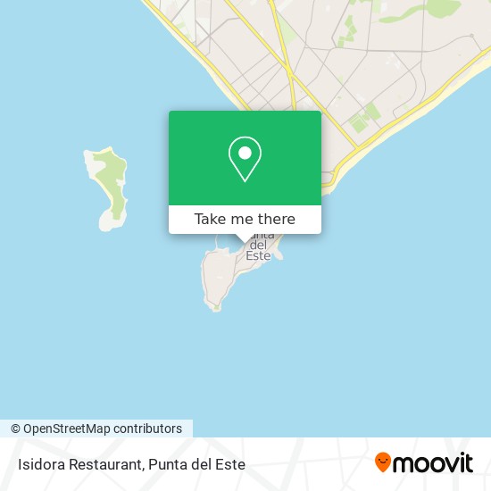 Isidora Restaurant map