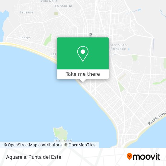 Mapa de Aquarela
