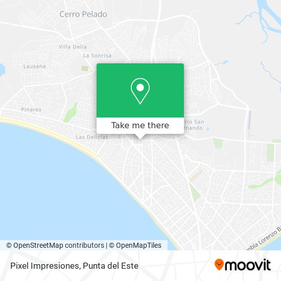 Pixel Impresiones map