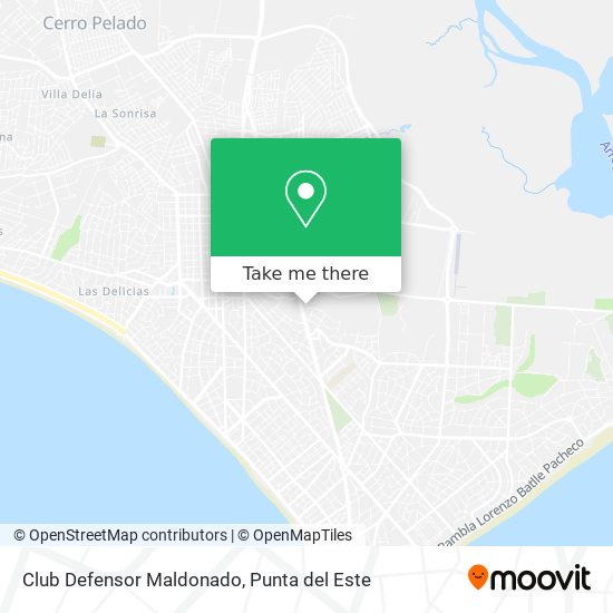 Club Defensor Maldonado map