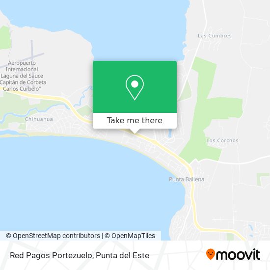 Mapa de Red Pagos Portezuelo
