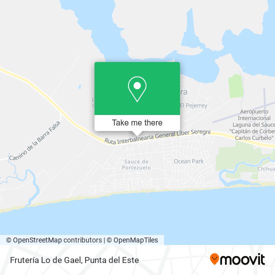 Frutería Lo de Gael map