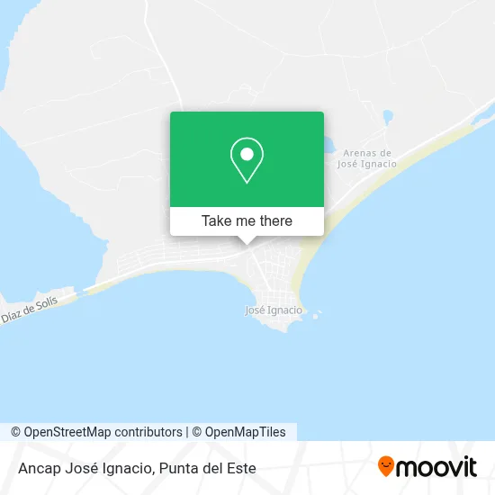 Ancap José Ignacio map