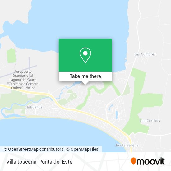Mapa de Villa toscana