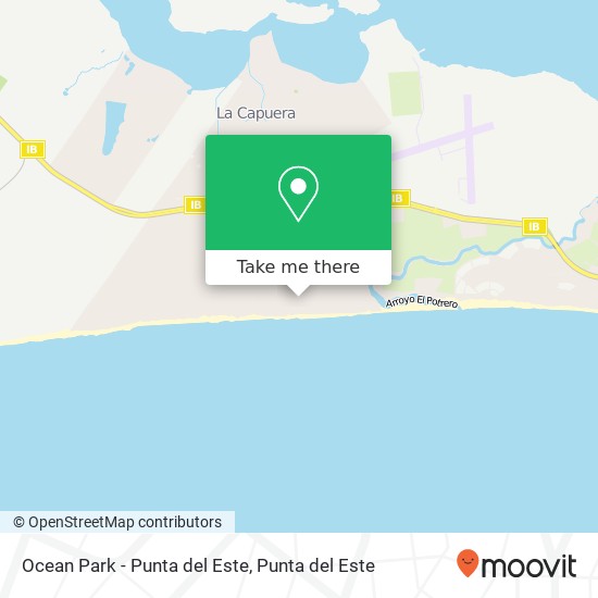 Mapa de Ocean Park - Punta del Este