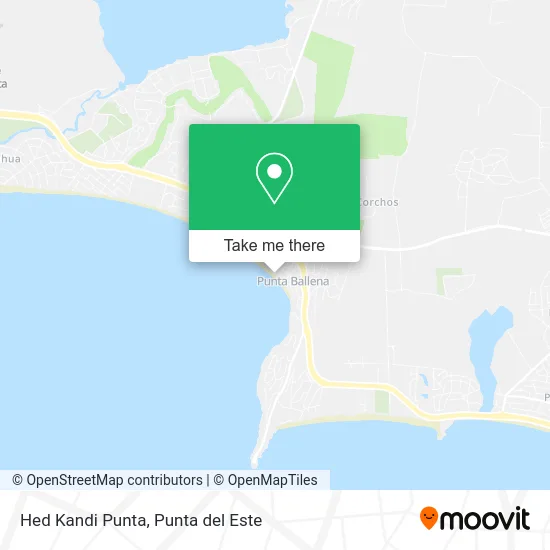 Hed Kandi Punta map