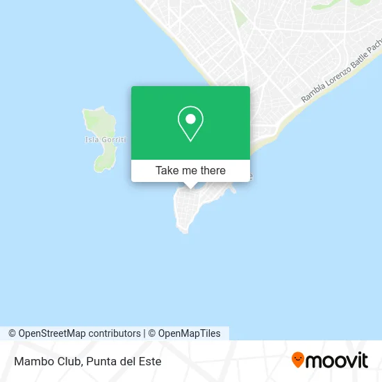 Mambo Club map