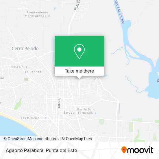 Agapito Parabera map