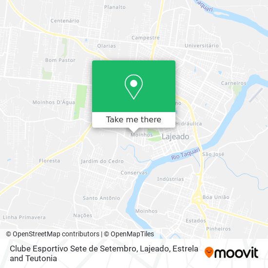 Clube Esportivo Sete de Setembro map