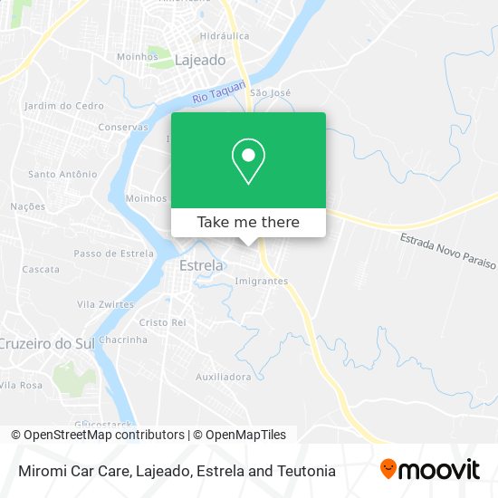 Mapa Miromi Car Care