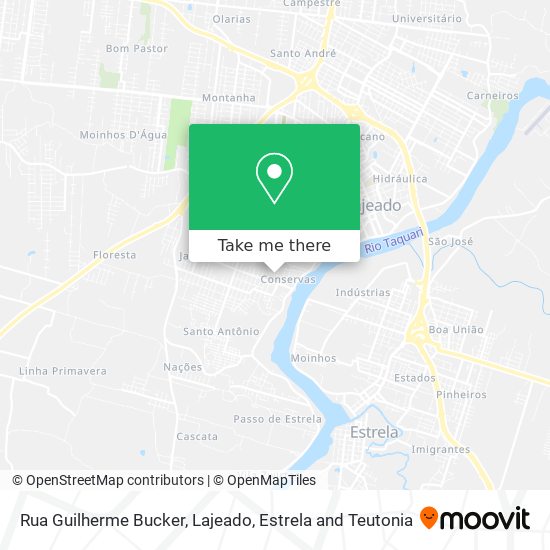 Rua Guilherme Bucker map